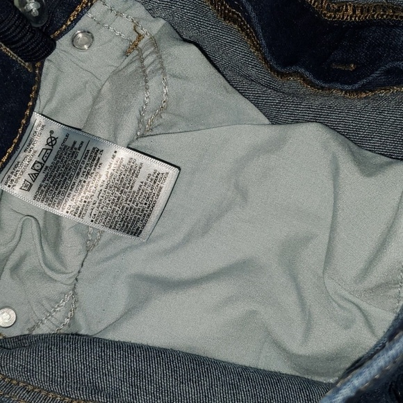 Old Navy jeans boys size 18 blue slim 360 stretch adjustable waist destroyed - Picture 11 of 12